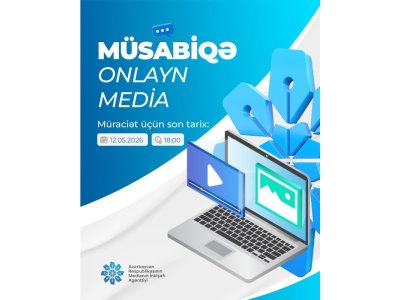 MEDİA onlayn media üçün müsabiqə elan etdi&nbsp;