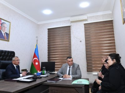 Komitə sədri vətəndaşların növbəti qəbulunu keçirdi -&nbsp;FOTOLAR