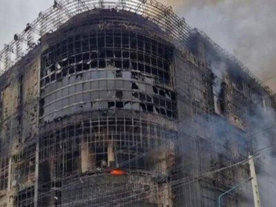Tehranda güclü yanğın, 11 nəfər öldü