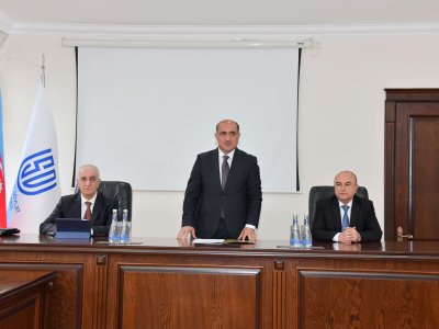 Yeni rektor kollektivə təqdim olundu - FOTO