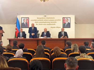 Xocavəndlə Qırmızı Bazar qəsəbə sakinləri sosial müdafiə tədbirləri ilə maarifləndirilib