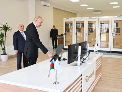 Cəbrayılın Soltanlı kəndində &ldquo;Şəfəq&rdquo; yarımstansiyası açıldı - FOTO