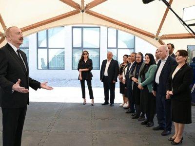 Şükürbəyli kəndi tamamilə yenidən qurulub -&nbsp;Prezident
