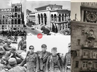 Alman əsirlərin Bakıda tikdikləri möhtəşəm binalar