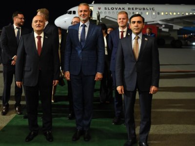 Slovakiya Milli Şurasının sədri Azərbaycandadır