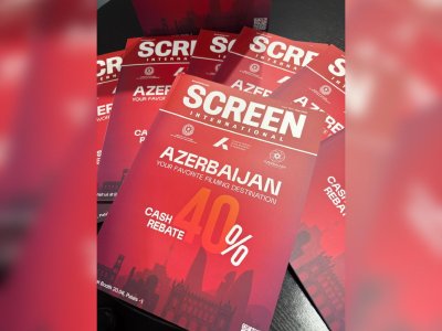 &ldquo;Screen International&rdquo; jurnalının üz qabığı Azərbaycana həsr olundu