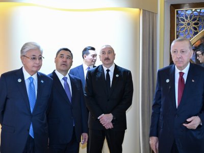 İlham Əliyev TDT dövlət başçıları ilə Türküstanda&nbsp;- FOTOLAR