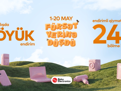 Baku Electronics-də yaz fürsətləri davam edir!