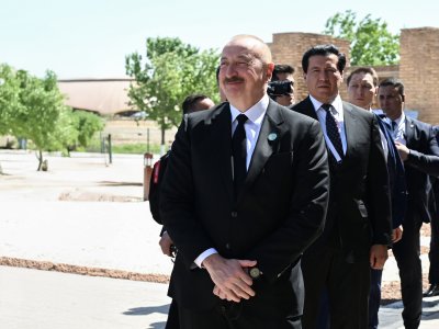 Prezident&nbsp;Qazaxıstan&nbsp;səfərindən&nbsp;videoçarx paylaşdı