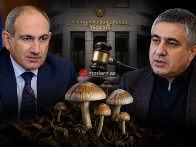 Paşinyan göbələk ittihamına görə rəqibini məhkəməyə verdi