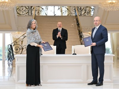 WUF13-lə bağlı Niyyət Məktubu imzalandı - FOTO