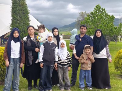 10 övladı olan gənc ailə Xocalıya köçdü&nbsp;- FOTO&nbsp;