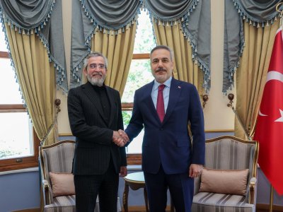 Hakan Fidan Əli Baqerini qəbul edib