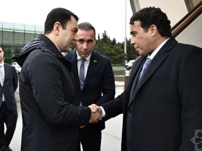 Liviyanın Prezident Şurasının Sədri Azərbaycana gəldi