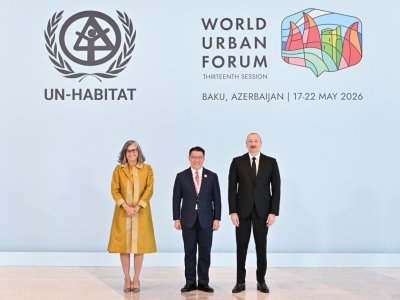 Prezident&nbsp;WUF13-ün açılışında iştirak edib&nbsp;- Fotolar