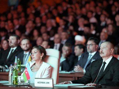 Prezident və xanımı WUF13-ün açılış mərasimində iştirak ediblər