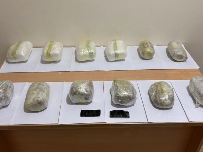 Azərbaycana narkotik daşıyanların planı pozuldu