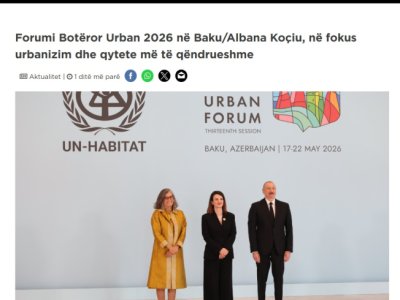 WUF13 dünya mediasının diqqətində&nbsp;