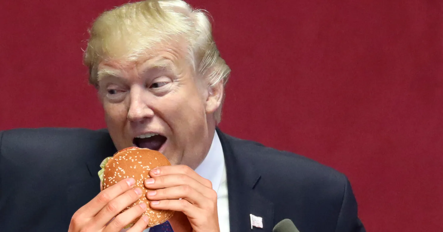 Trump only ate food he brought with him in China