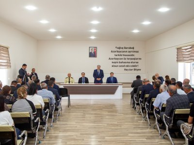 Salyanda növbəti səyyar qəbul keçirilib - FOTO