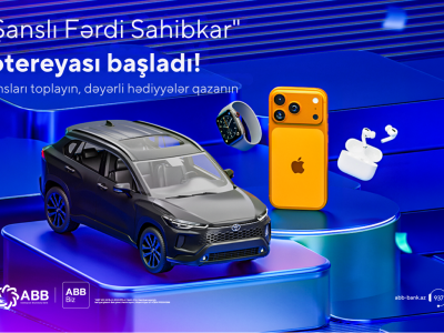 ABB "Şanslı fərdi sahibkar" lotereyasına&nbsp;start verdi
