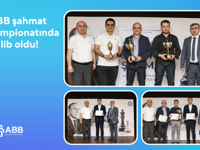 ABB şahmat çempionatının qalibi oldu!