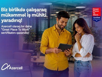 Azercell beynəlxalq sertifikata layiq görüldü