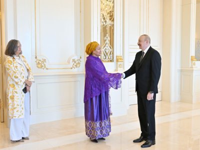 İlham Əliyev Quterreşin müavinini&nbsp;qəbul etdi