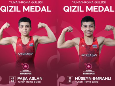 Yunan-Roma güləşçisilərimiz Avropa çempionu oldu