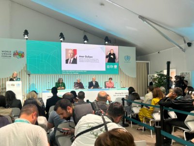WUF13-ün yekun mətbuat konfransı keçirilib