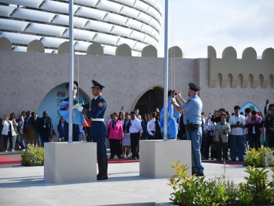 WUF13-də bayraqlar endirildi