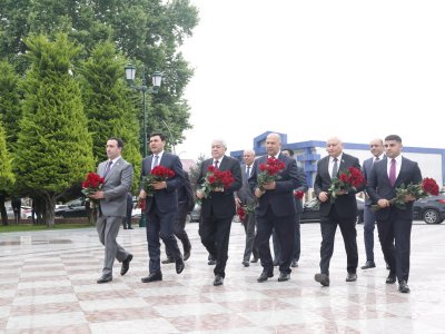 Mahir Süleymanlı Xaçmazda Müstəqillik günü tədbirində