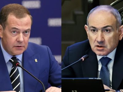Medvedev Paşinyanı ağır təhqir&nbsp;etdi