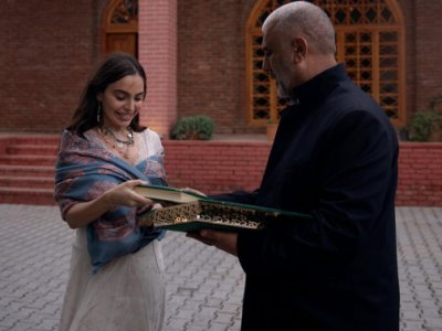 Leyla Əliyevaya "Qurani-Kərim&rdquo; hədiyyə olundu - FOTO