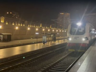 Bakı-Tbilisi sərnişin qatarı yola salındı