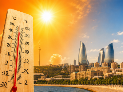 İyunda hava &ldquo;coşacaq&rdquo;: 40 dərəcə isti olacaq