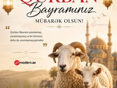Azərbaycanda Qurban bayramı qeyd edilir