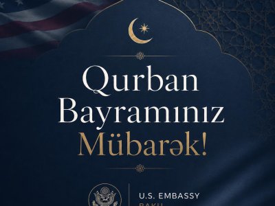 ABŞ səfirliyi Azərbaycan xalqını təbrik etdi