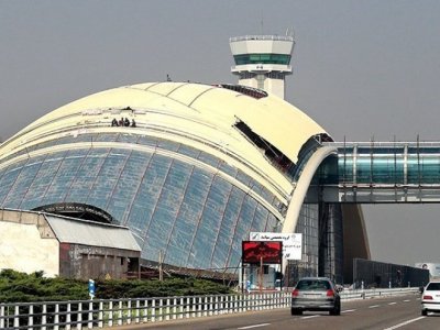 İmam Xomeyni hava limanında yanğın oldu