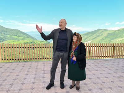Prezident Laçından ermənilərə verdiyi mesajı xatırlatdı - VİDEO