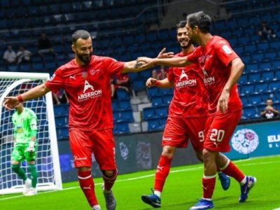 Milli komandamız Fransaya qalib gəldi
