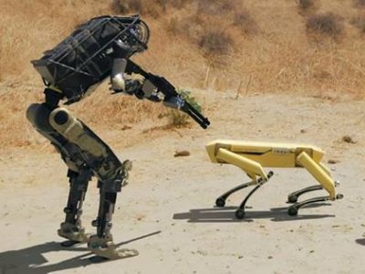 ABŞ-nin insanabənzər robotları Ukraynada