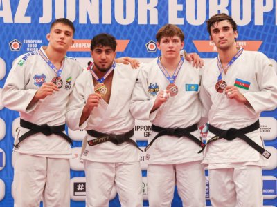 Cüdoçuarımız Avropada 5 medal qazandılar