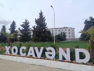 Xocavəndin mərkəzi parkı bərpa olunacaq