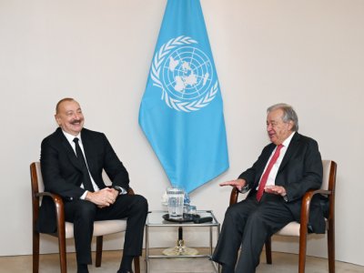 BMT Baş katibi İlham Əliyevi təbrik etdi