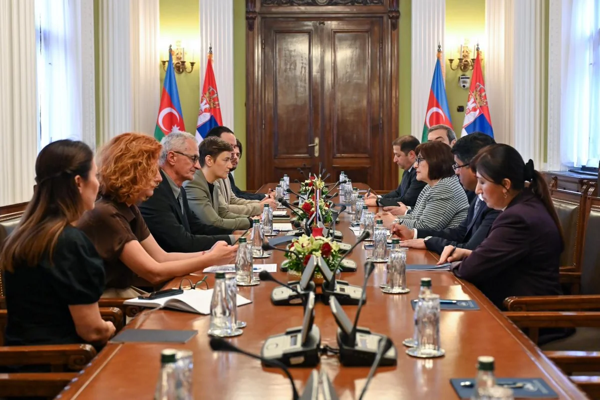 Azərbaycanla Serbiya parlamentlərinin sədrləri əməkdaşlıq müzakirəsi etdilər