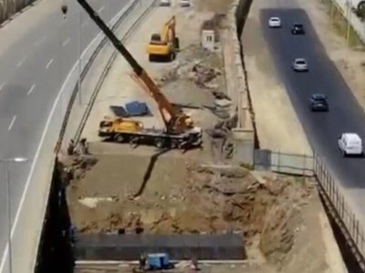 Bakıya giriş-çıxışda dəyişiklik - Qəzalı körpü söküldü