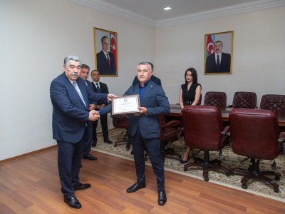 Salyanda meliorasiya işçilərinin peşə bayramı qeyd edilib - FOTO