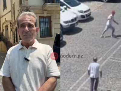 İçərişəhərdə şortikə görə gənci təhqir edən şəxs üzr istədi - VİDEO