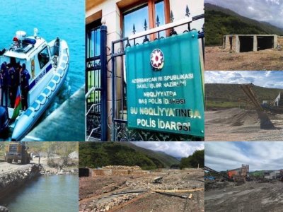 İki rayonda&nbsp;çaylara qanunsuz müdaxilə aşkarlandı